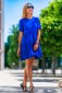 Letní šaty Milagros-Modré