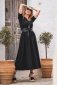 Dlouhé dámské šaty Melrose-Černé